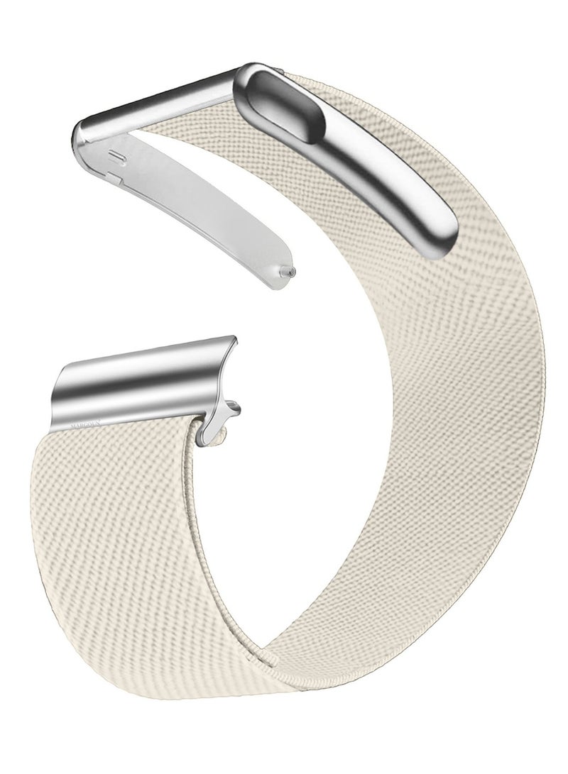 CATANES Replacement Nylon Band for Whoop MG with Silver Clip, Adjustable Wrist Strap for Fitness and Daily Use, for Men & Women- Starlight - Image 1